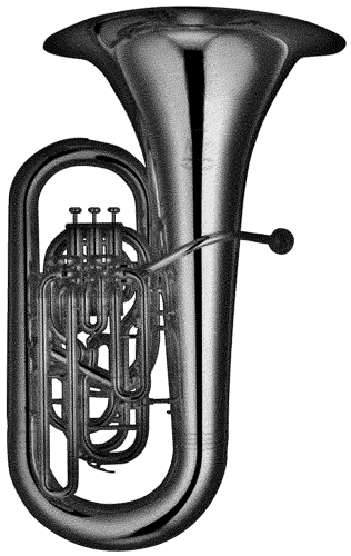 tuba playing itself